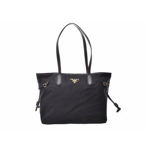 Prada tote bag Re Nylon Saffiano Black